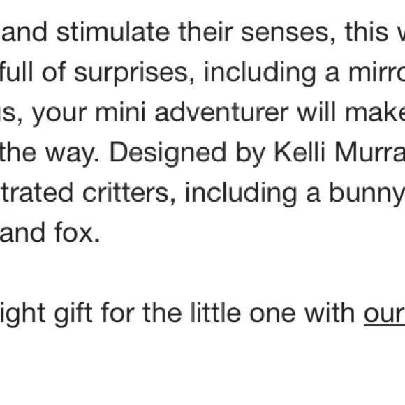 Woodland Animals Baby Tummy Time Toy - Picture 11 of 12